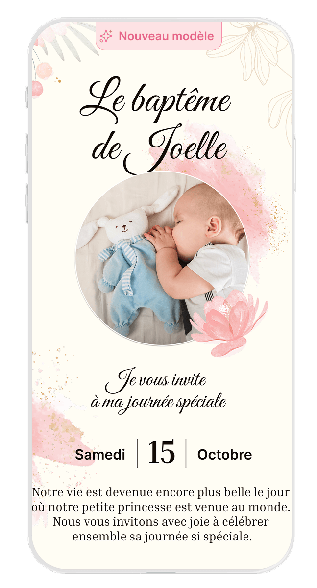 Modèle d’invitation
